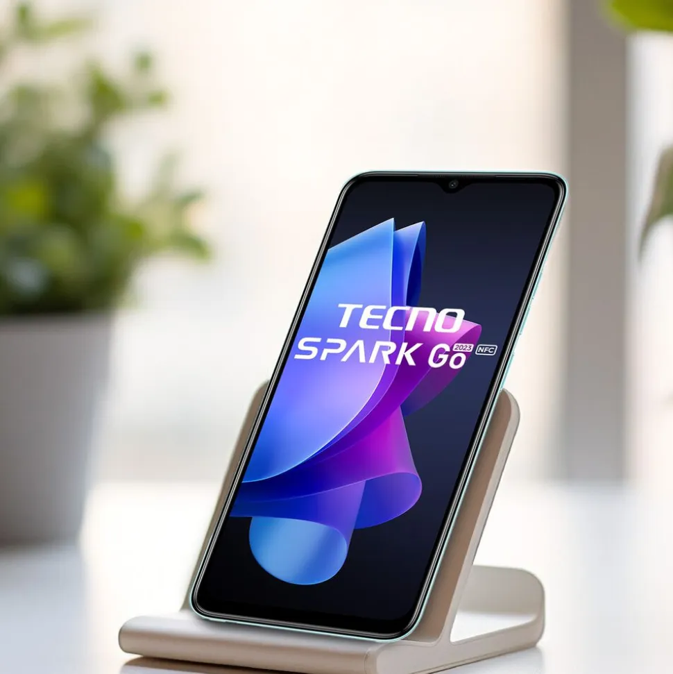Smartfon Tecno Spark Go 2023 3/64GB Uyuni Blue, 6,6” HD+, niebieski