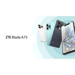 Smartfon ZTE Blade A75 4/128 GB, 6,6”, czarny