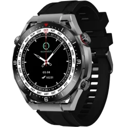 Smartwatch Ecowatch 1, 3 wymienne paski, czarny