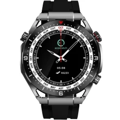Smartwatch Ecowatch 1, 3 wymienne paski, czarny