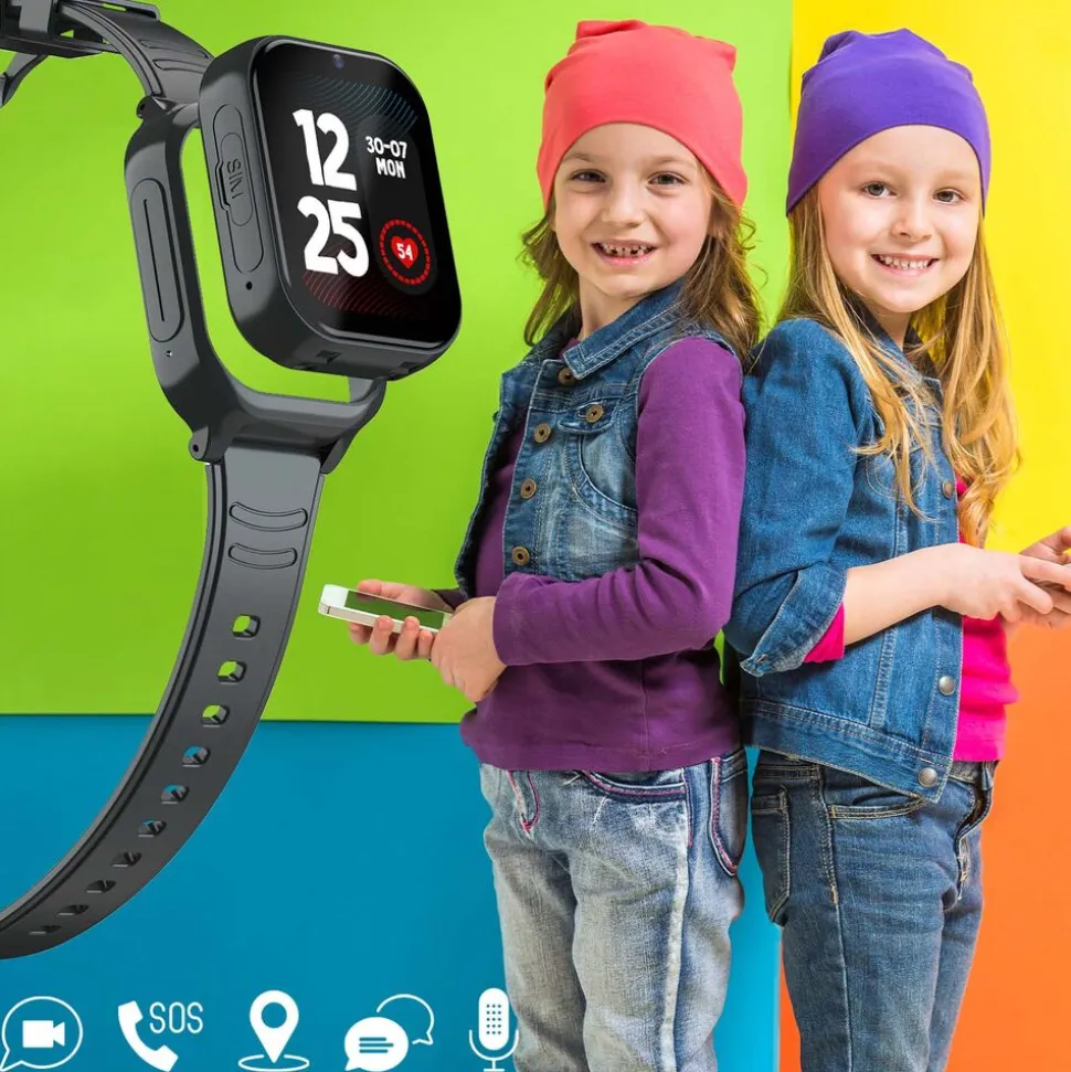 Smartwatch Forever Look Me KW-510, 1,83”, czarny