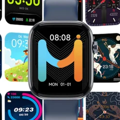 Smartwatch sportowy Imiki ST2, funkcja rozmów, granatowy