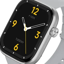 Smartwatch sportowy Imiki ST2, funkcja rozmów, srebrny
