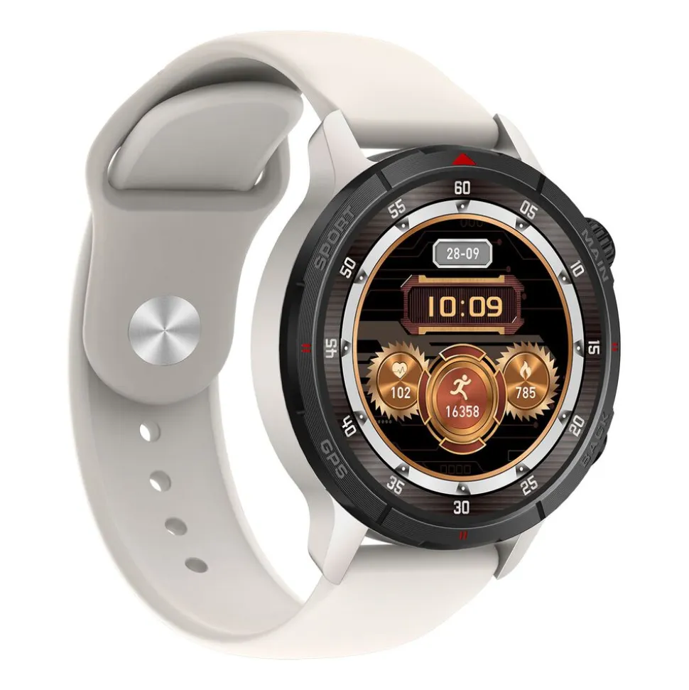 Smartwatch Tracer GP-Navi WH, wodoodporny, biały