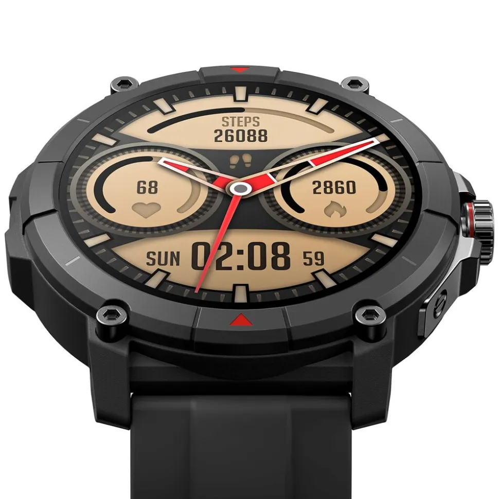 Smartwatch Tracer GP-Run, 1,38”, wodoodporny, 2 paski
