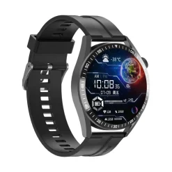 Smartwatch Tracer SM6 Opal, wodoodporny, czarny