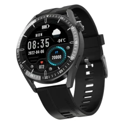 Smartwatch Tracer SM6 Opal, wodoodporny, czarny