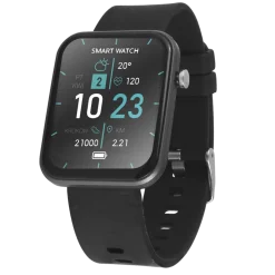 Smartwatch z 8 trybami sportowymi Hykker, wodoodporny, kwadratowy