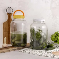 Słoik 4 l do ogórków Florina, plastikowa nakrętka