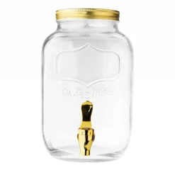 Słoik z kranikiem 4 l Tadar Gold Griffo