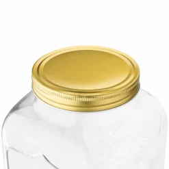 Słoik z kranikiem 4 l Tadar Gold Griffo