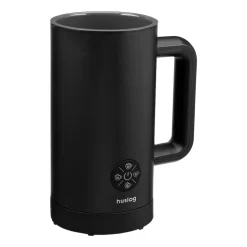 Spieniacz do mleka Hulsog, 500 W, 0,3 l, czarny