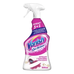 Spray do czyszczenia dywanów i tapicerek Vanish Oxi Action, 500 ml
