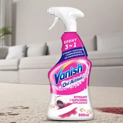 Spray do czyszczenia dywanów i tapicerek Vanish Oxi Action, 500 ml