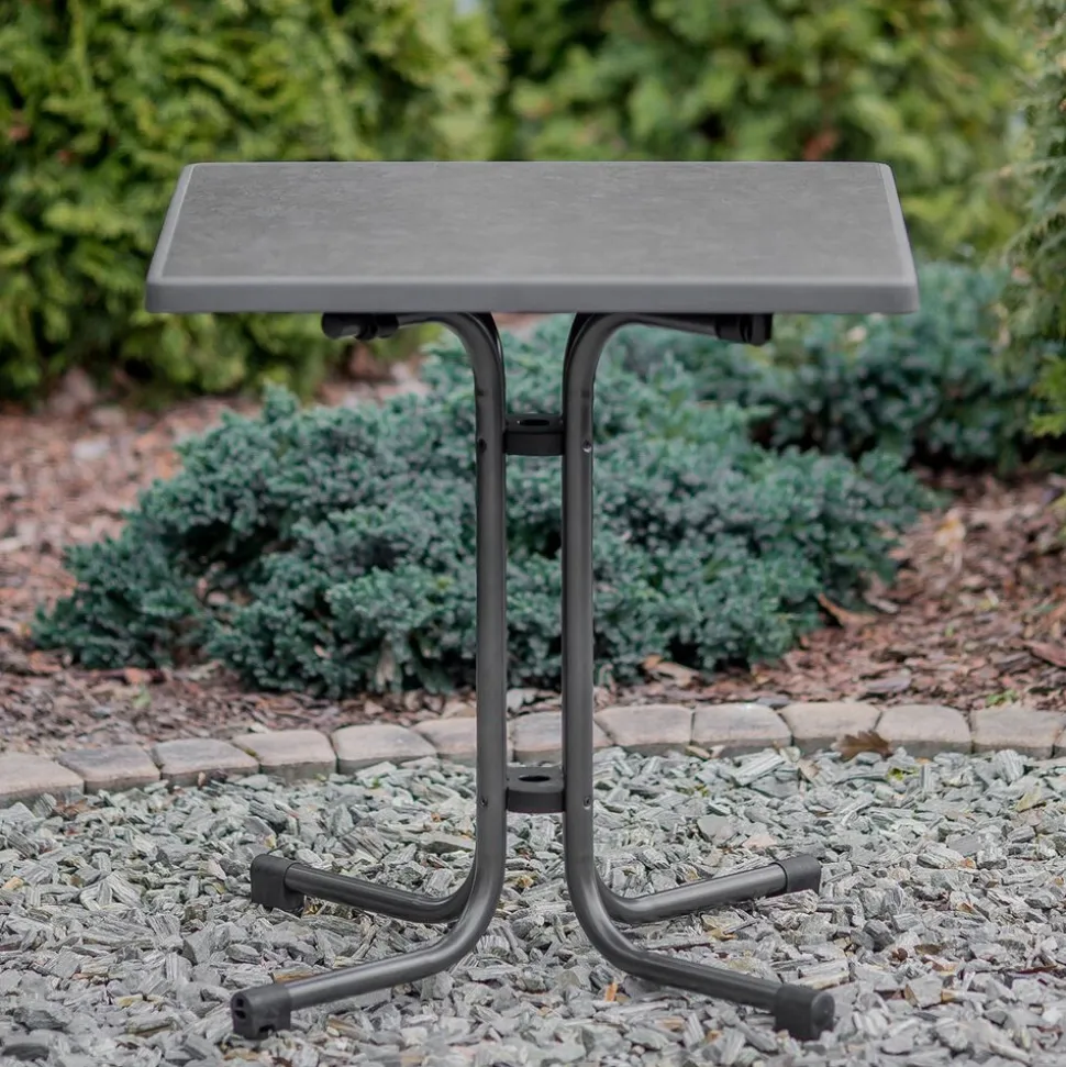 Stół ogrodowy 70 x 70 cm Patio Pizarra Dine&Relax, kwadratowy