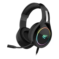 Słuchawki gamingowe Havit Gamenote H2232d, RGB, czarne