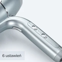 Suszarka BaByliss Hydro Fusion 2100 D773DE, 2100 W, niebieska