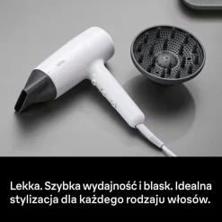 Suszarka Braun HD226E, 2200 W, biała