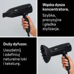 Suszarka Braun HD225E, 2200 W, czarna