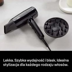 Suszarka Braun HD225E, 2200 W, czarna