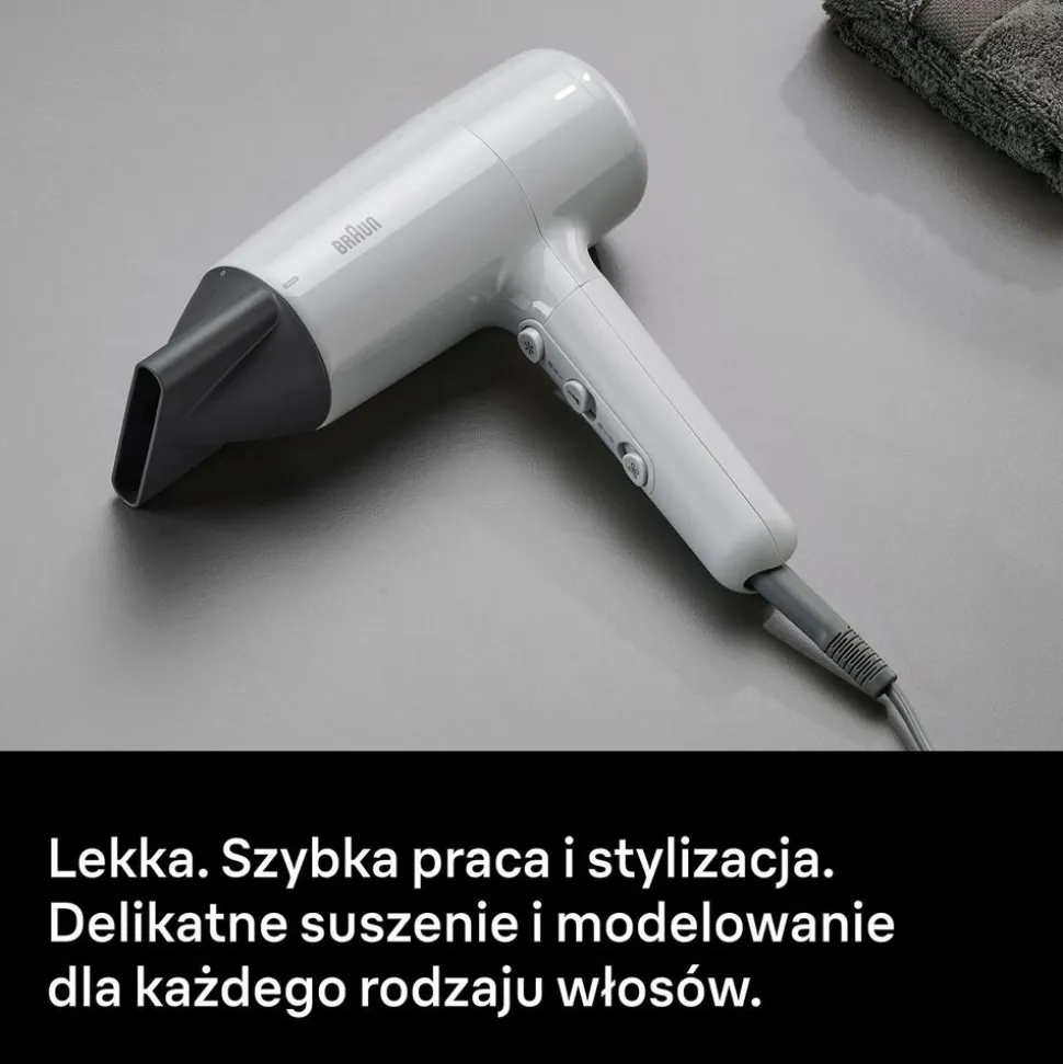 Suszarka Braun HD211E, 2100 W, szara