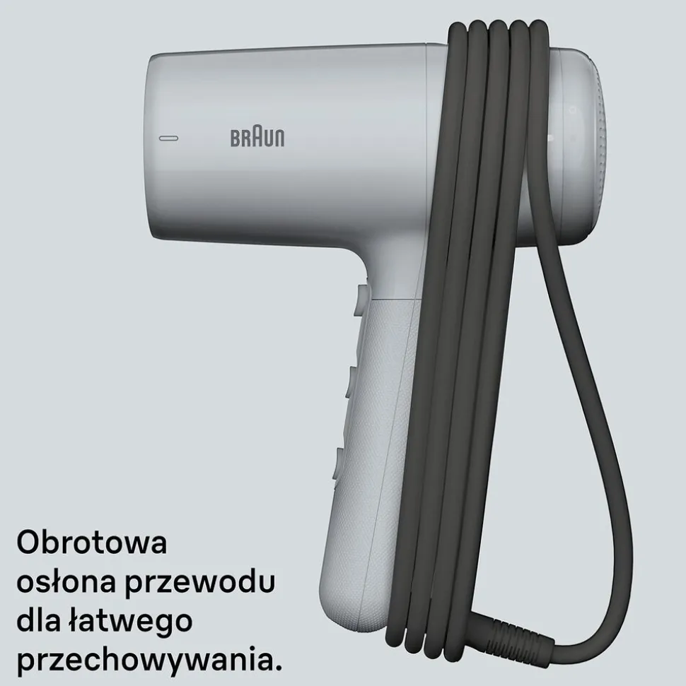 Suszarka Braun HD211E, 2100 W, szara
