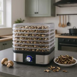 Suszarka do grzybów i owoców Lafe NutriDry, 5 tac, 250 W