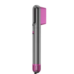 Suszarka do włosow Havit HD8118, 1200 W, 6 końcówek, różowo-szara