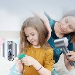 Suszarka do włosów z jonizacją KaringBee HS01, 1300 W, szara