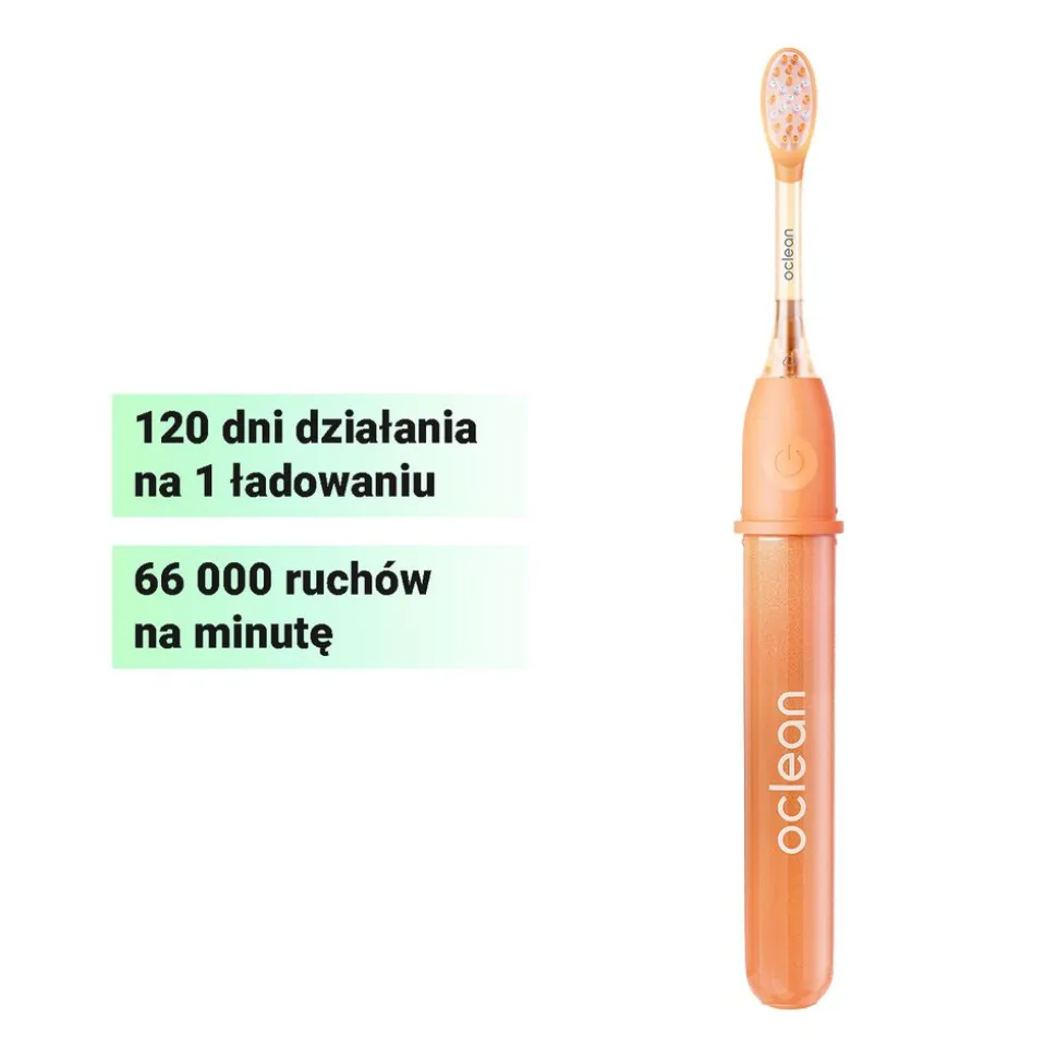 Szczoteczka soniczna Oclean Ease, pomarańczowa