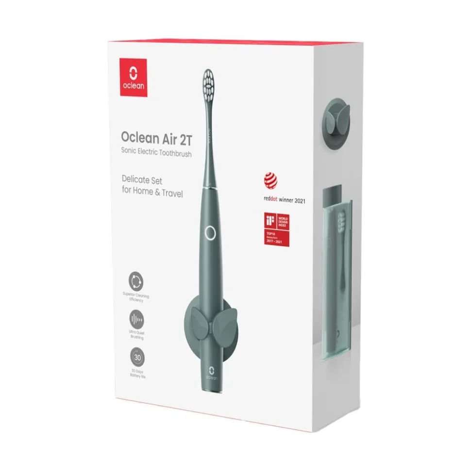Szczoteczka soniczna Oclean Air 2T, zielona