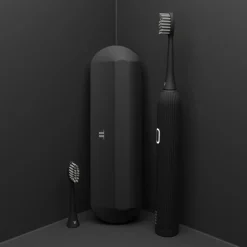 Szczoteczka soniczna Tesla Smart TS200 Bluetooth, czarna, 3 końcówki