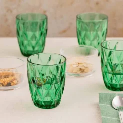 Szklanki Homla Luno, 4 sztuki, 280 ml, zielone