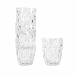 Szklanki Homla Luno, 4 sztuki, 280 ml, transparentne