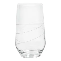 Szklanki wysokie Zwieger Spiral, 6 sztuk, 400 ml, transparentne