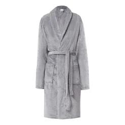 Szlafrok Comfort Queen, srebrny, XL