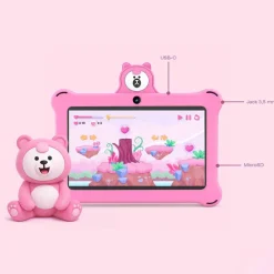 Tablet dla dzieci Tracer K7 Touch Pro, 7'', IPS, różowy