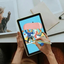 Tablet Extralink CP31 Pro, 10'', 128GB, z etui, klawiaturą, myszą i rysikiem, pomarańczowy