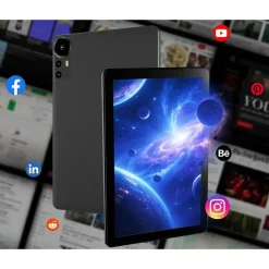 Tablet Extralink CP31 Pro, 10,1'', 128GB, z etui, klawiaturą, myszą i rysikiem, niebieski