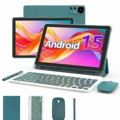 Tablet Extralink CP31 Pro, 10,1'', 128GB, z etui, klawiaturą, myszą i rysikiem, niebieski