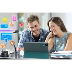Tablet Extralink CP31 Pro, 10,1'', 128GB, z etui, klawiaturą, myszą i rysikiem, niebieski