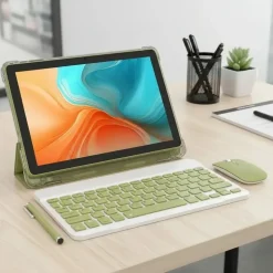 Tablet Extralink CP31 Pro, 10'', 128GB, z etui, klawiaturą, myszą i rysikiem, złoty