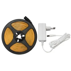 Taśma LED COB 320/m 3000K IP20 Eko-Light, 5 m, z zasilaczem