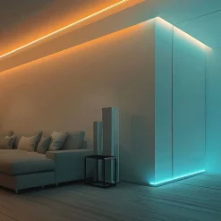 Taśma LED COB 320/m RGB IP20 Eko-Light, 5 m, z zasilaczem