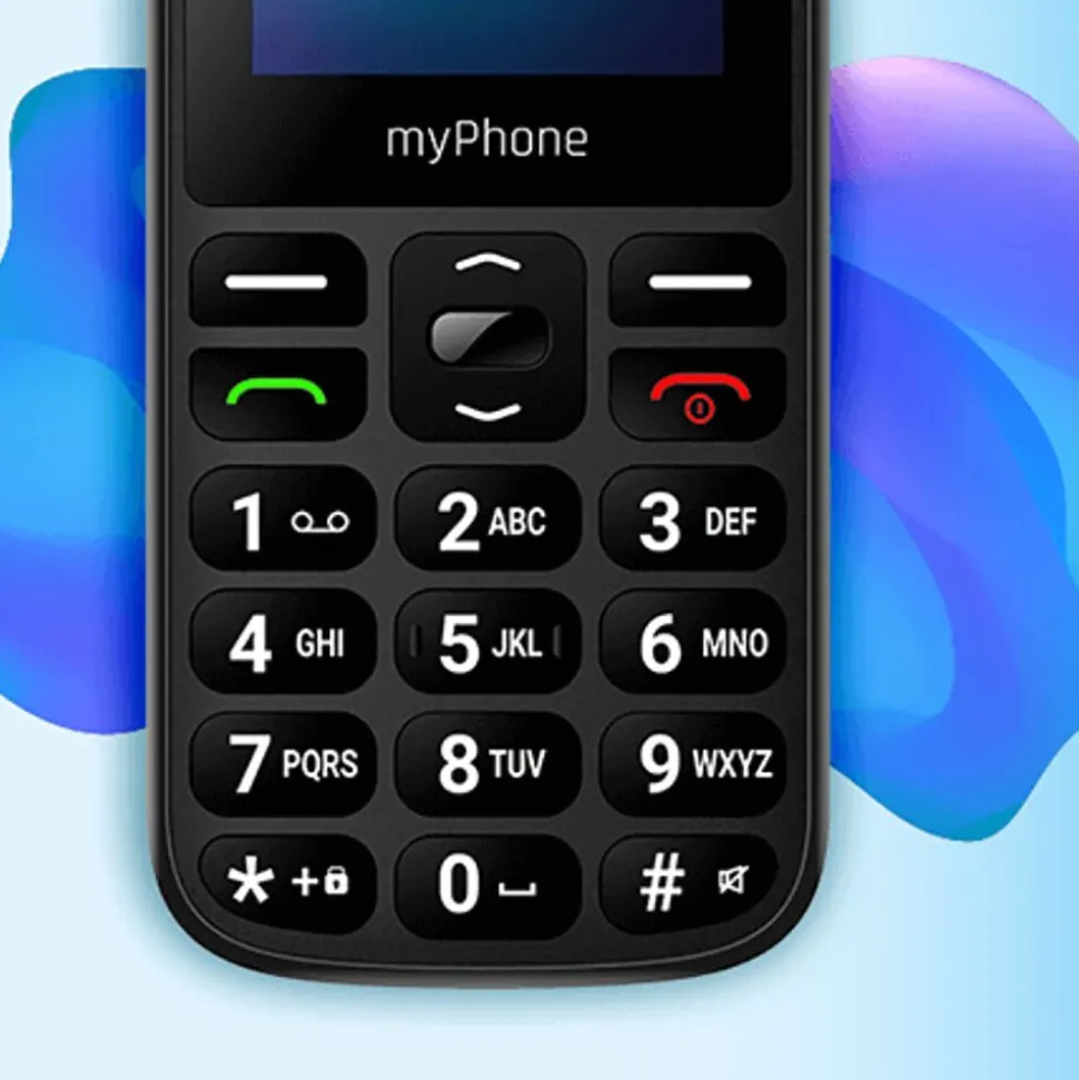 Telefon myPhone Halo A LTE, 1,77”, czarny