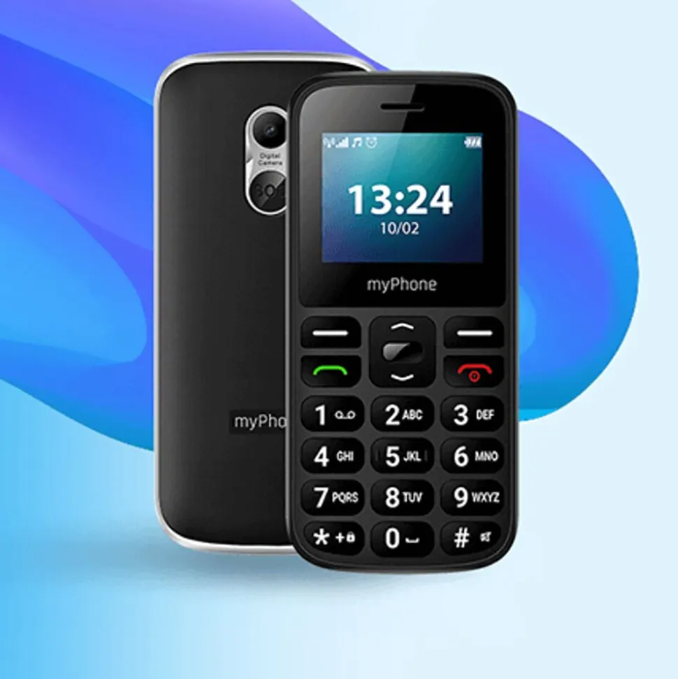 Telefon myPhone Halo A LTE, 1,77”, czarny