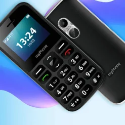 Telefon myPhone Halo A LTE, 1,77”, czarny