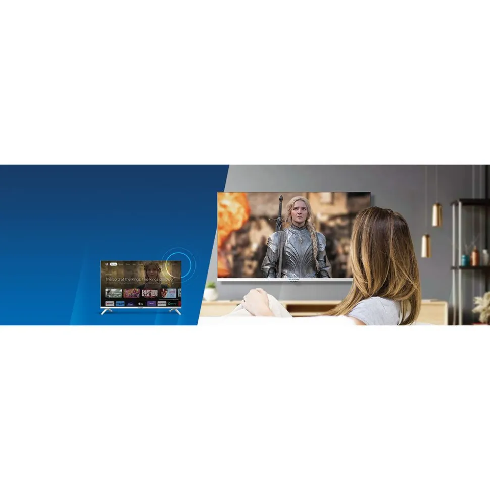 Telewizor 32" Blaupunkt 32FBG5010S, Full HD, HDR, biały