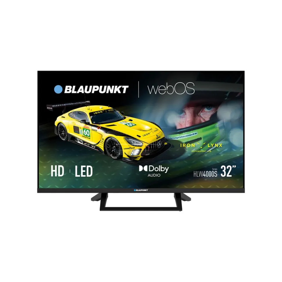 Telewizor 32” Blaupunkt 32HLW4000S, Smart TV WebOS, D-LED, HD Ready, bezramkowy
