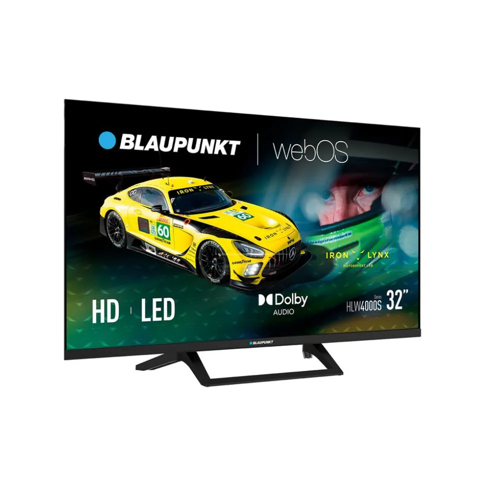 Telewizor 32” Blaupunkt 32HLW4000S, Smart TV WebOS, D-LED, HD Ready, bezramkowy